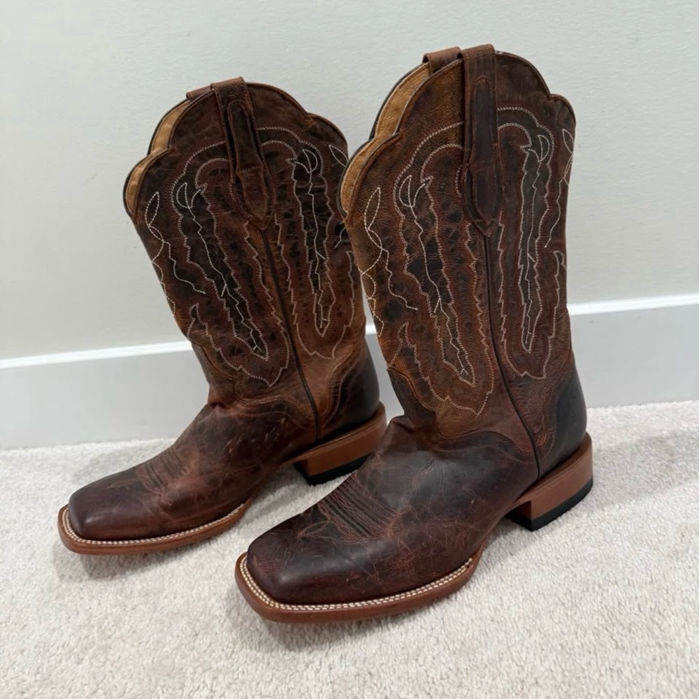 JB Dillon Mens Cowboy Boots, LIKE NEW